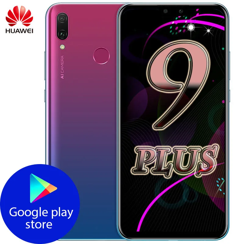 Смартфон huawei Y9, 6,5 дюймов, 4 ГБ, 64 ГБ, Восьмиядерный процессор Kirin 710, Android 8,1, 4000 мАч, huawei Enjoy 9 Plus, телефонный звонок