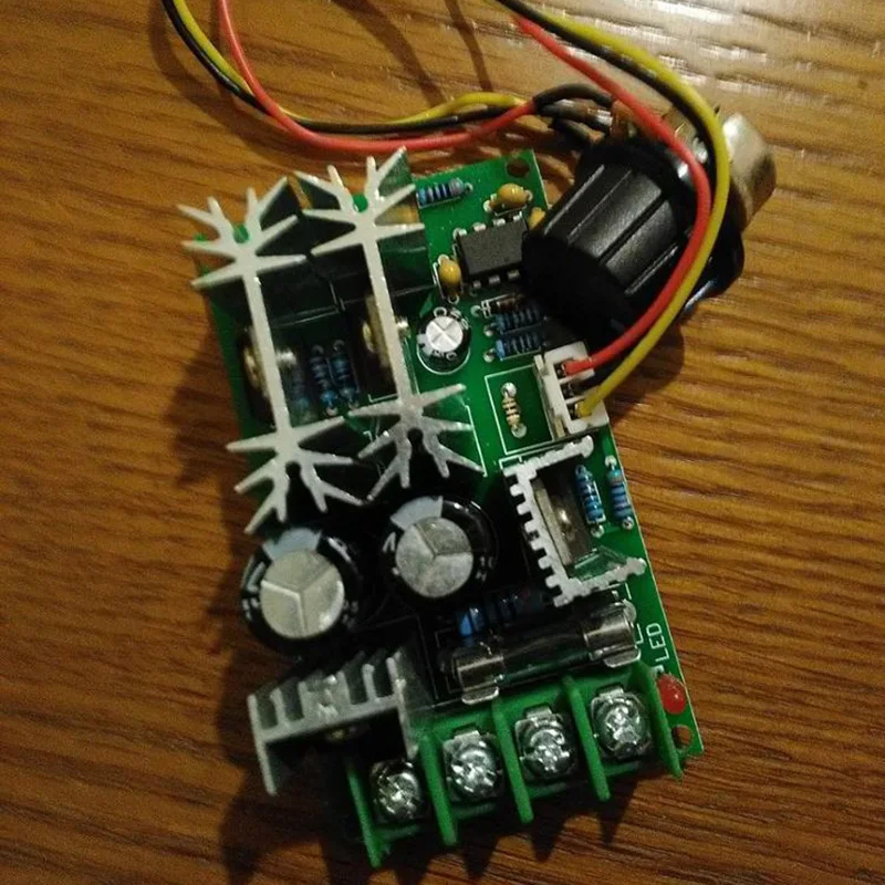 DC10 60V двигатель постоянного тока Скорость Регулятор 12V 24V 36V 48V Высокая Мощность
