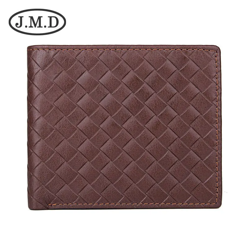 Новый высококачественный кошелек J. M.d из 100% натуральной коровьей кожи мужской