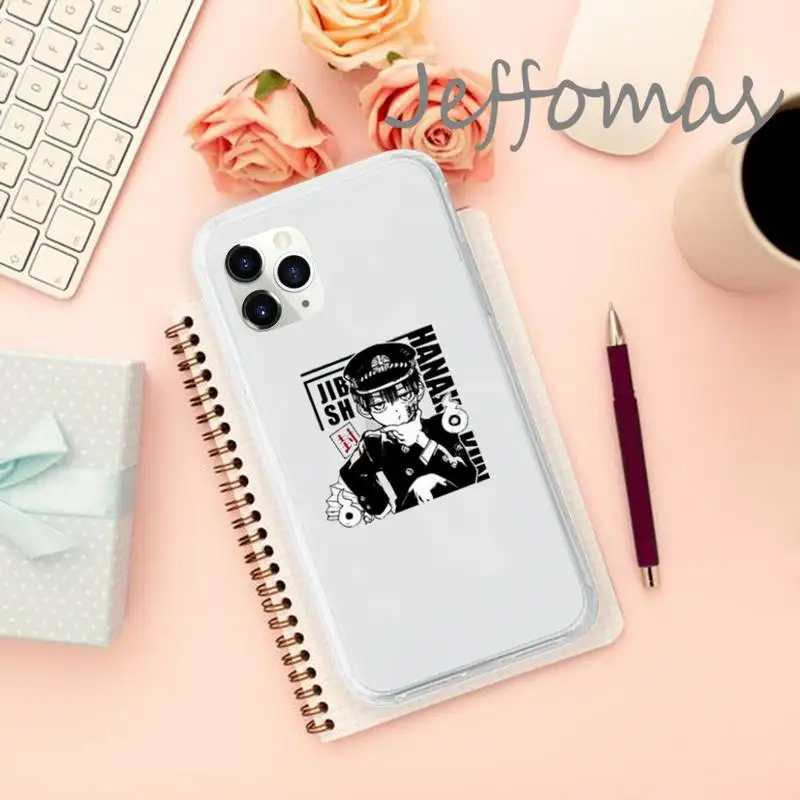 

Jamular Toilet Bound Hanako Kun Phone Case Transparent soft For iphone 5 5s 5c se 6 6s 7 8 11 12 plus mini x xs xr pro max