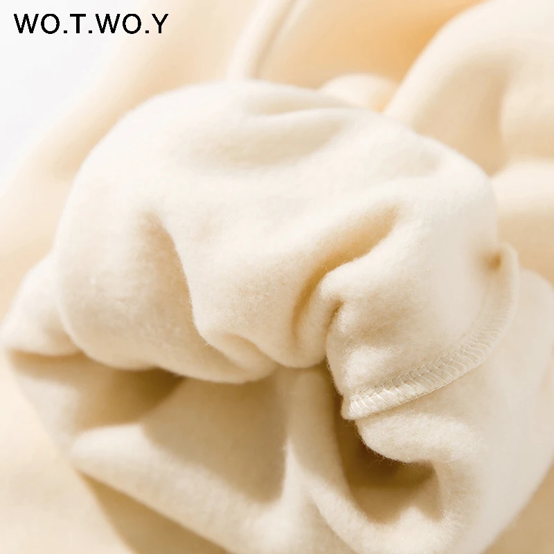 Брюки и топ WOTWOY флисовые для Женский комплект 2 шт. спортивный костюм укороченный