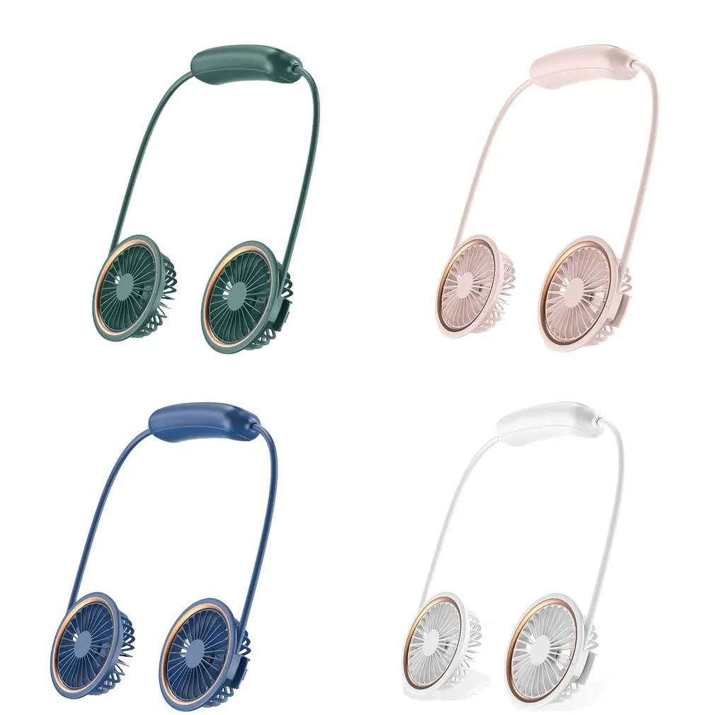 

WS36 Multifunctional Hanging Neck Fan USB Charging Mini Hanging Neck Fan Outdoor Sports Fan Air Cooler