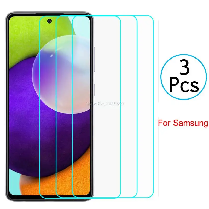 

3PCS Tempered Glass For Samsung Galaxy A12 A52s A02s A42 A02S A03S A11 A21 A31 A41 A51 A71 A01 A 31 51 71 M21 Screen Protector