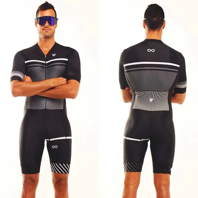 Костюм для триатлона мужские облегающие костюмы велосипедные Джерси наборы