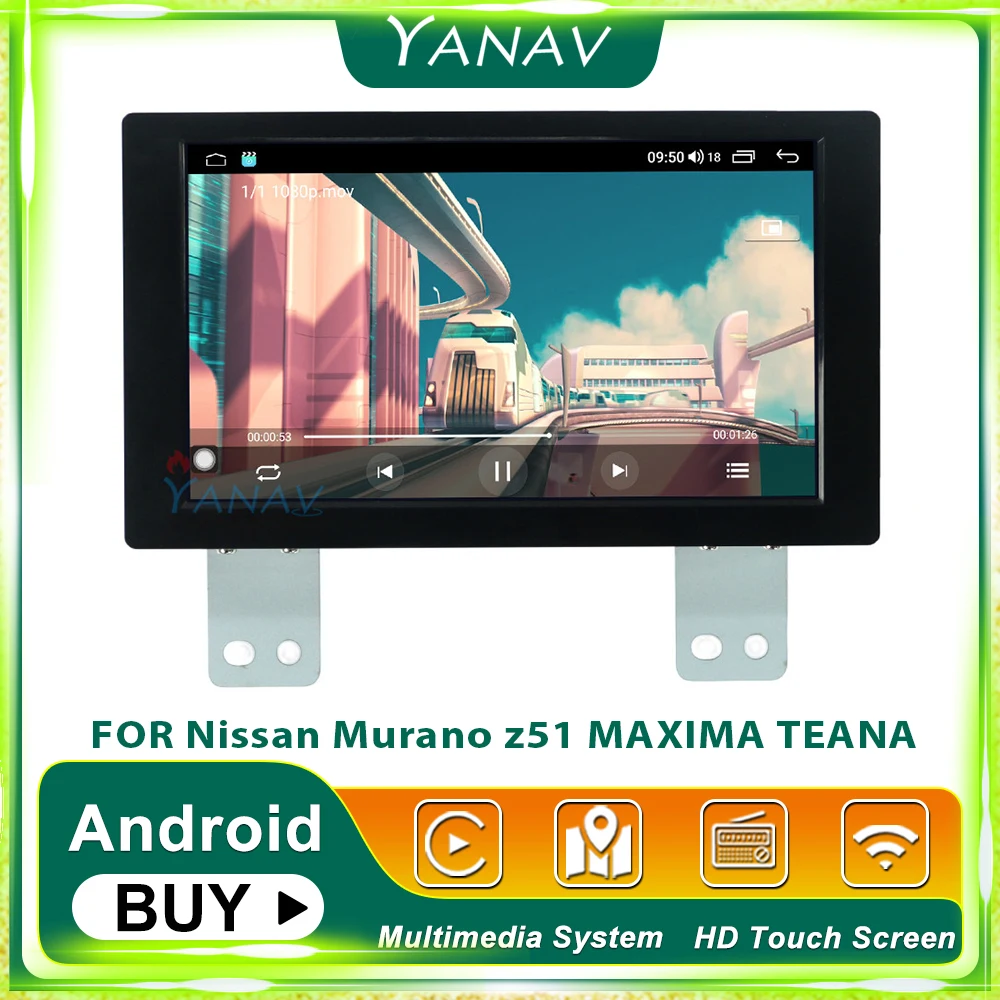 Автомагнитола на Android с GPS навигацией для Nissan Murano z51 MAXIMA TEANA 2010 2013 автомобильный