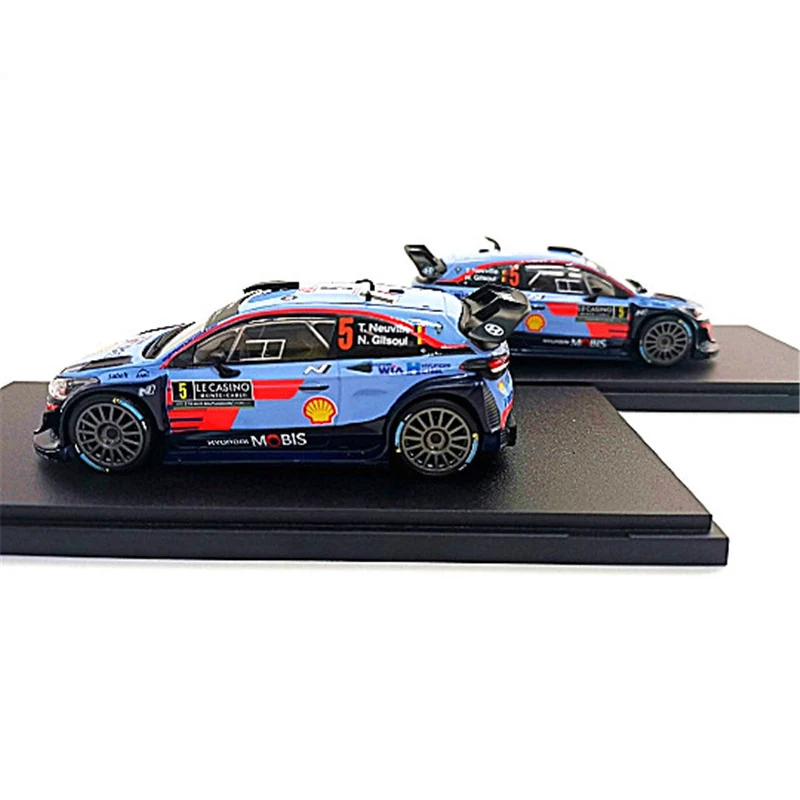 1/43 I20 WRC #5 победитель моделирование автомобиля модели современного гоночный