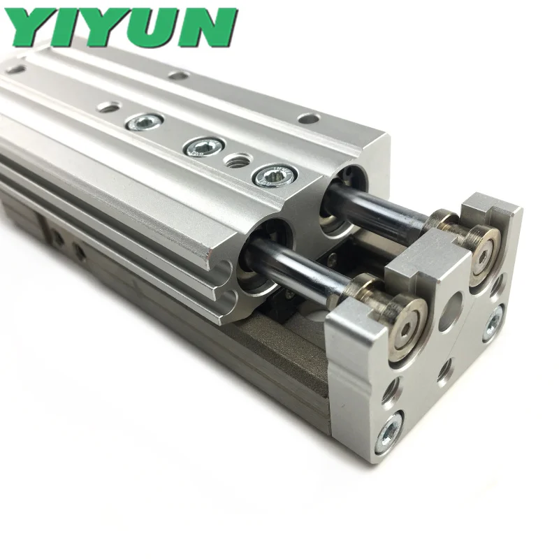 

MXQ25-10BS/20BS/30BS/40BS/50BS MXQ25-10BT/20BT/30BT/40BT/50BT CS CT YIYUN Pneumatic cylinder Air Slide Table MXQ Series
