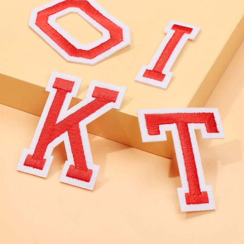 

26 Pcs Alphabet Embroidered Patches Iron on Patches A-Z Letters Patches