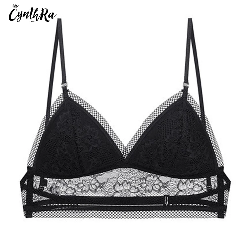 Женское нижнее белье с открытой спиной CYNTHRA тонкое женское пуш ап u образное