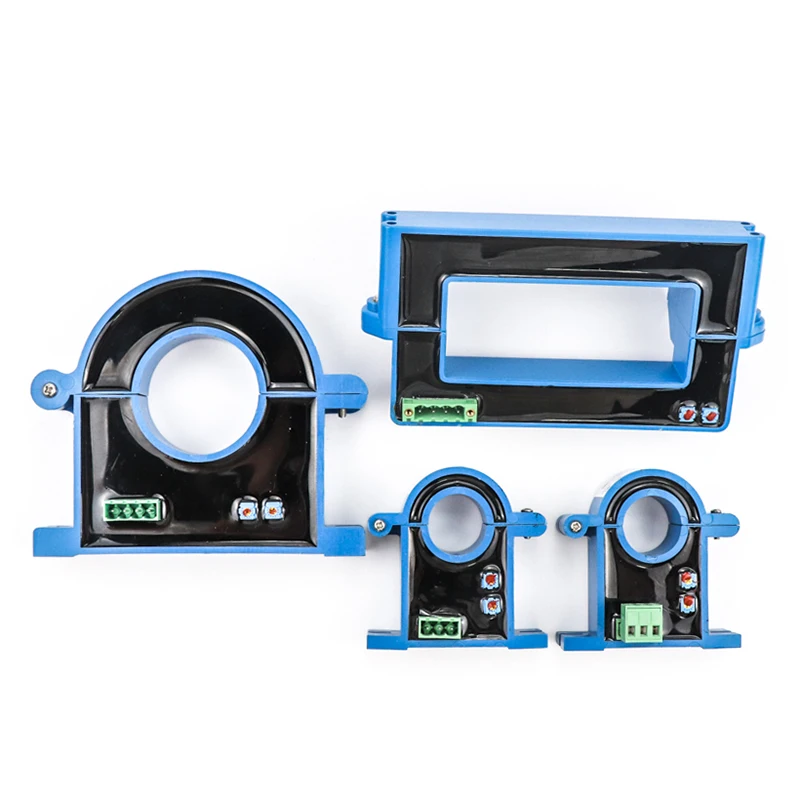 

50mm hole open loop current transmitter 4-20ma 0-10v output hall current sensor 800ADC/AC range transducer