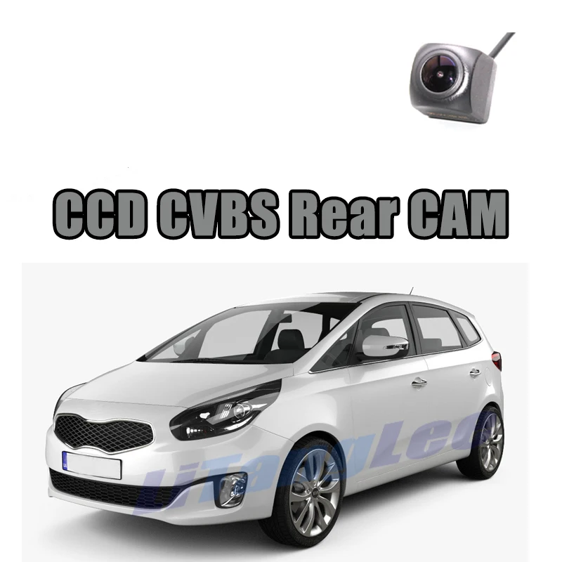 Автомобильная камера заднего вида CCD CVBS 720P для KIA Rondo RP 2013 ~ 2016 с ночным видением