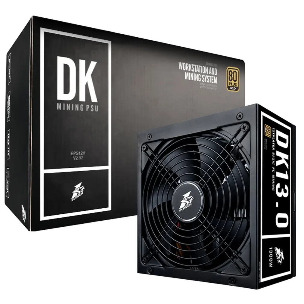 PS 1300DK постоянная стабильность DK Mining PSU 1300 Вт Высокая мощность основной ПК добыча