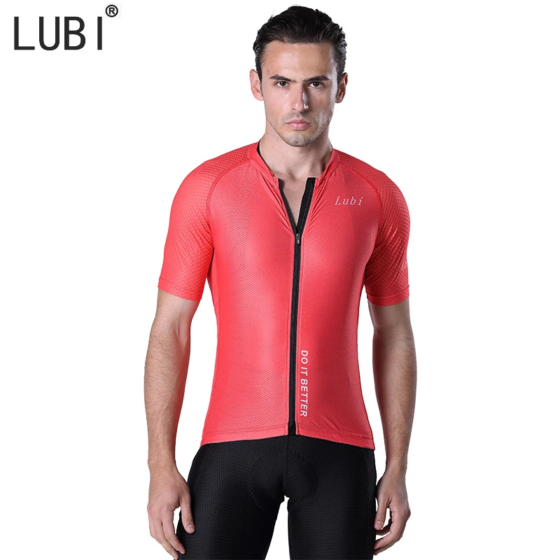 

LUbi 2021 New Cycling Jerseys Bicycle Ride Summer Men's Jersey Team Bike Breathable Shirts Maillot Ciclismo Sports Clothing