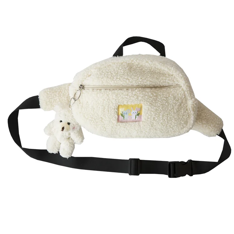 Женская сумка-мессенджер нового дизайна модная однотонная кашемировая