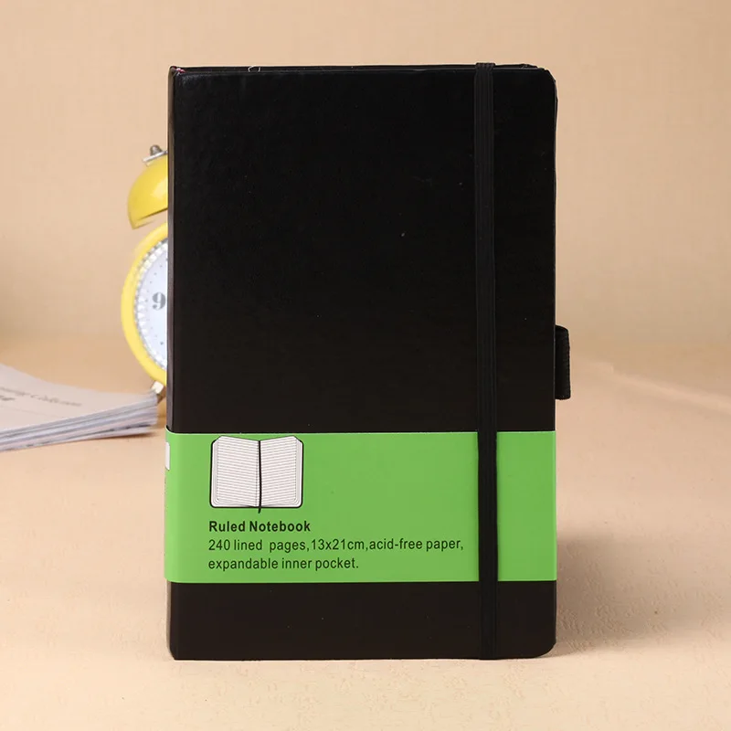 Классический офисный школьный блокнот в твердом переплете канцелярские