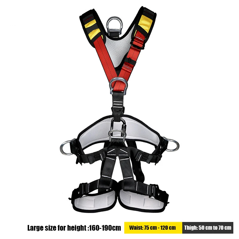 Ремень безопасности для альпинизма спасательный весь корпус удобный открытый