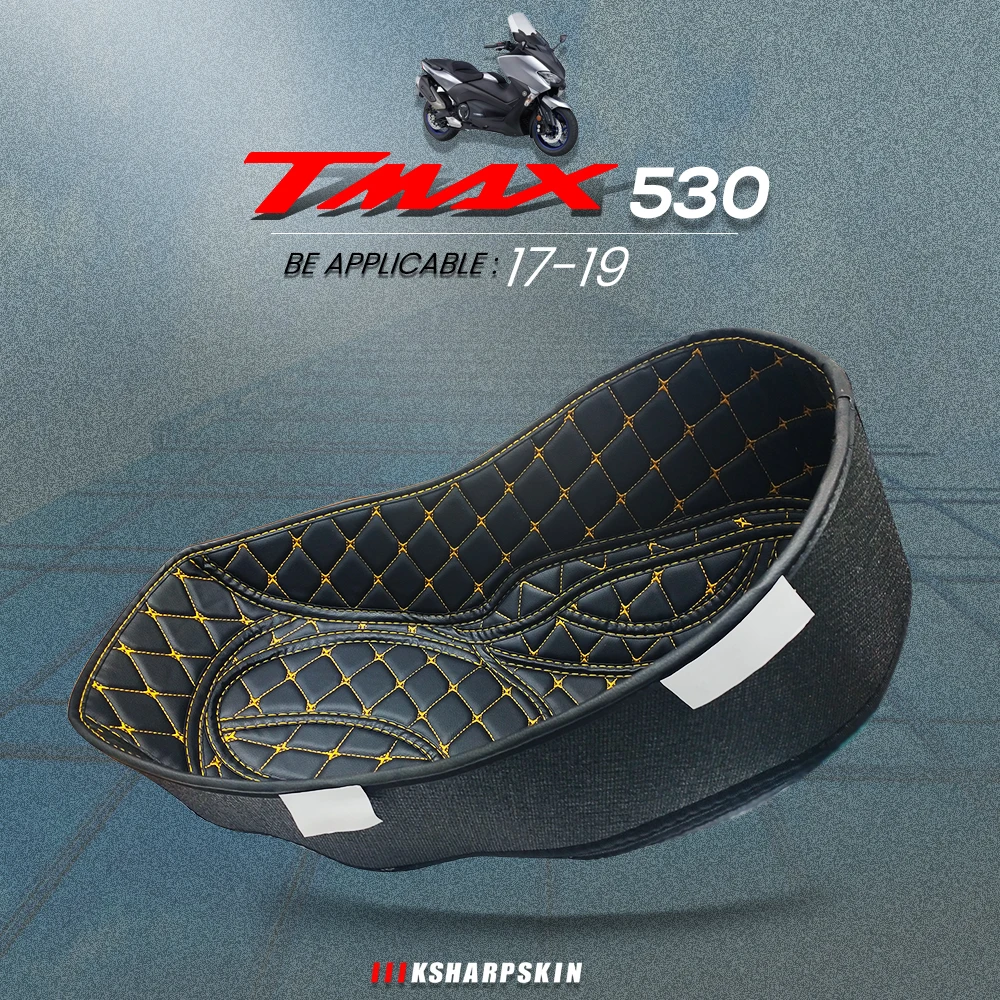 

Motorcycle Accessories PU Rear Trunk Cargo Liner Protector Seat Bucket Pad for YAMAHA TMAX530 2017-2019 tmax 530