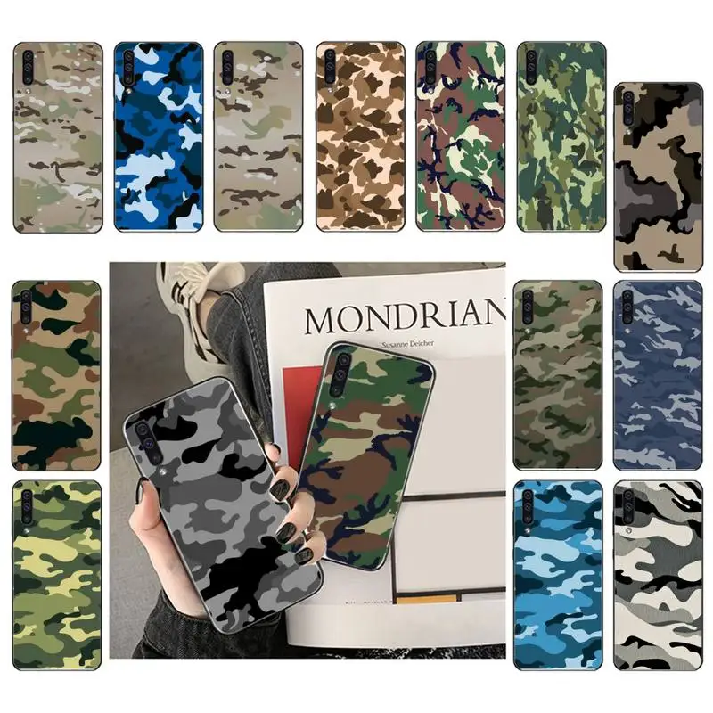 

Camouflage Pattern Camo military Army Phone Case For Samsung Galaxy A51 A71 A52 A12 A50 A32 A21S A70 A31 A21 A11 A12 M31 A02