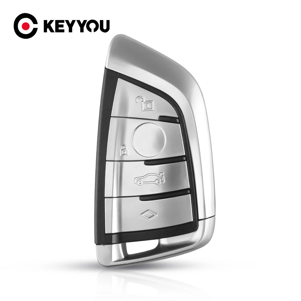 Пульт дистанционного управления KEYYOU для BMW X5 F15 X6 F16 G30 7 Series G11 X1 F48 F39 4 кнопки