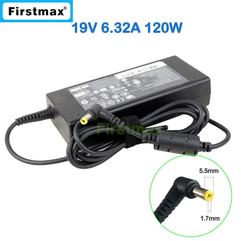 

19V 6.32A 120W Laptop charger for Acer Aspire V3-771 V3-771G V3-772 V3-772G A120A003L A11-120P1A PA-1121-16 AC Power Supply