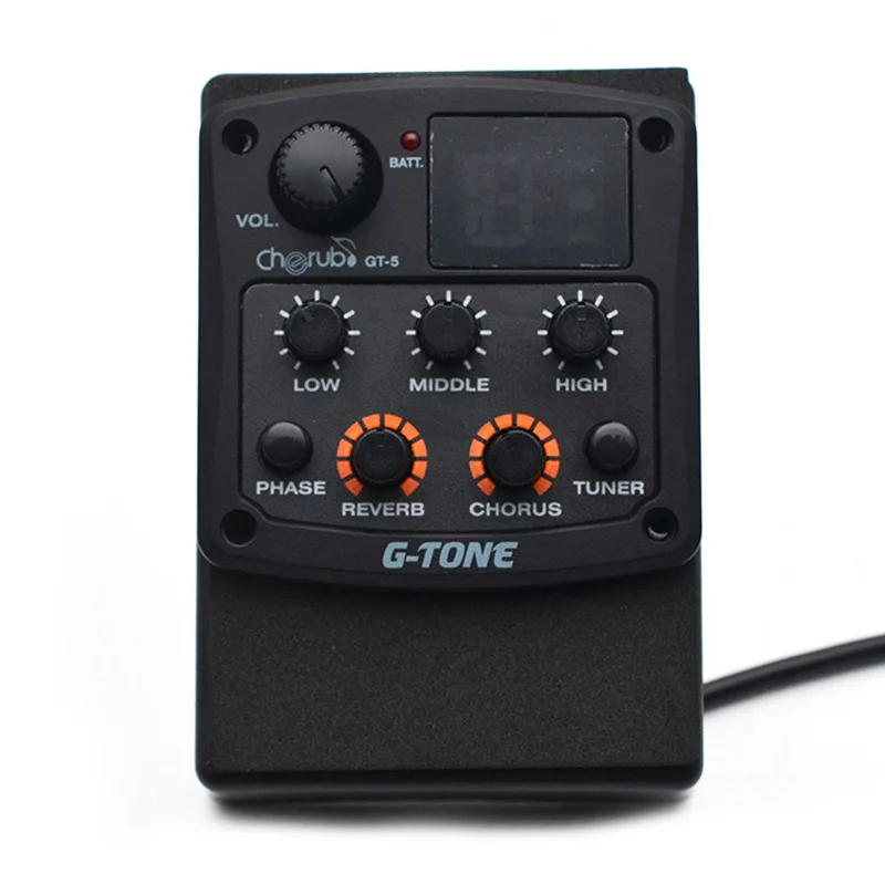 Херувим G тон серии акустическая гитара предусилитель пьезо пикап 3 полосный