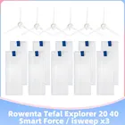 Для Rowenta Tefal Explorer 20 40 Series Smart Force isweep x3 Robotic Запчасти для пылесоса 3-ручная боковая щетка Hepa Filter