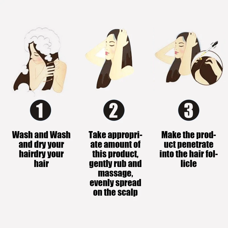 Сыворотка для волос Ginger Strong консолидирует корни ингибирует секрецию масла кожи