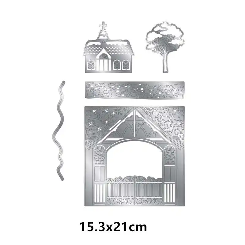 

House Metal Cutting Dies for Scrapbooking and Cards Making Embossing Craft Dies
