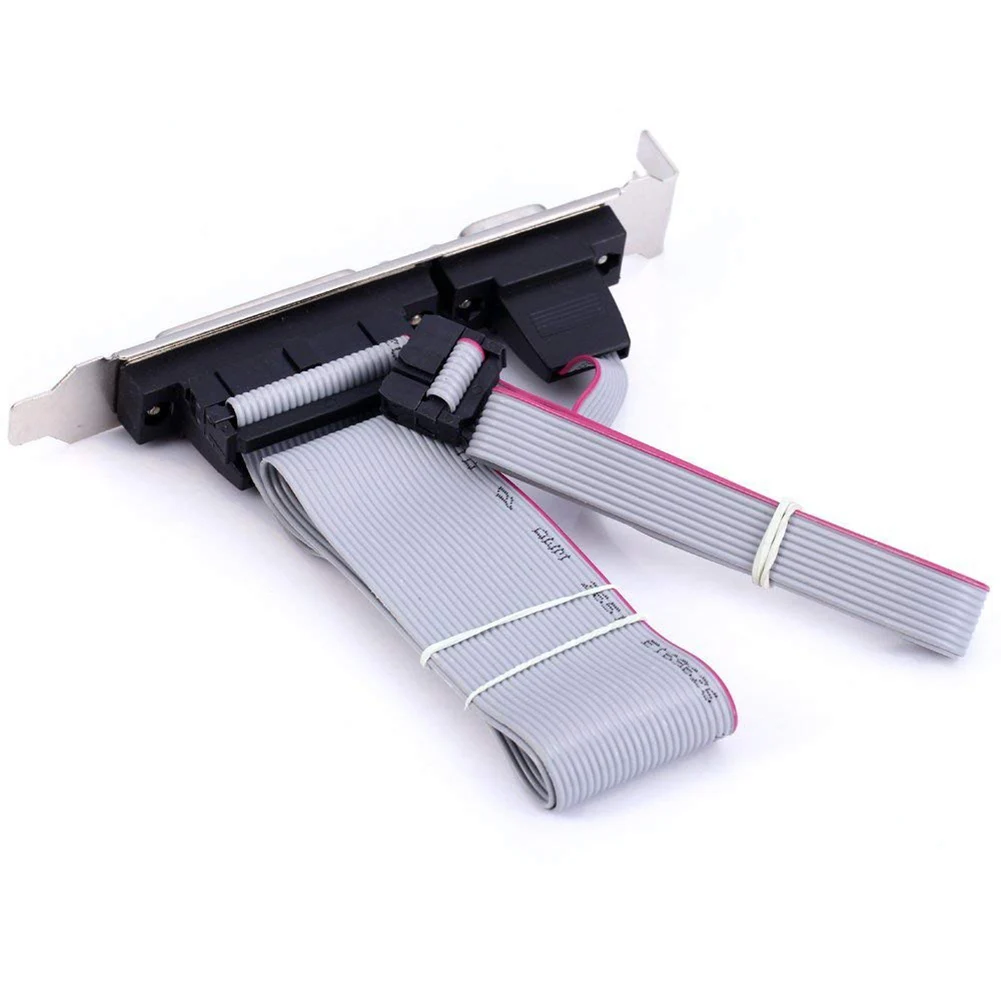 25 отверстий параллельный порт + 9 pin Серийный Расширение линии/ободок (DB25 DB9)