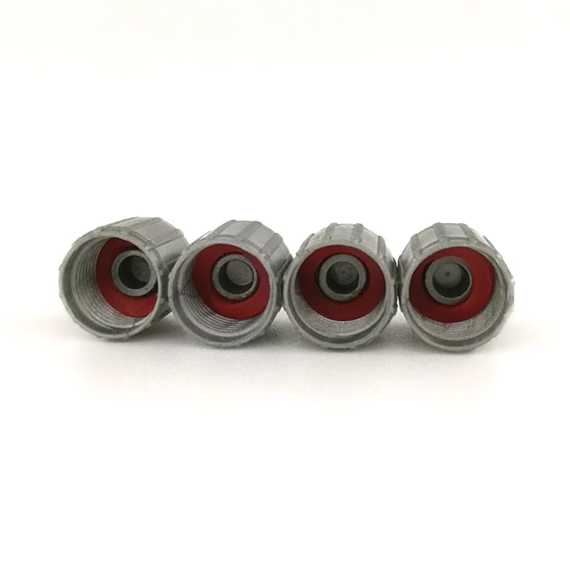 

100pcs TPMS Tire Valve Caps with O-ring Seals Gray Plastic Valve Dust Covers for TPMS Valve Stems Car Tyre Accessories