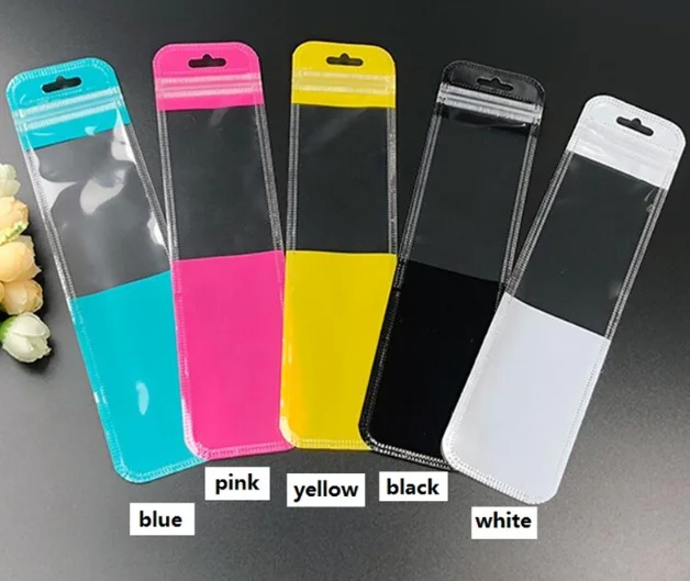 50 шт. маленькая пластиковая подарочная сумка для макияжа упаковка кистей