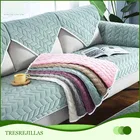 Чехол для дивана из плотной плюшевой ткани, кружевное нескользящее покрытие в европейском стиле, для украшения гостиной