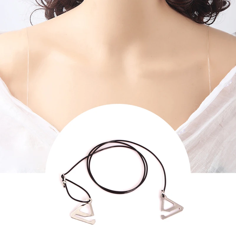 

2/3Pair Metal Buckle Bra Straps Belt Sets Women's Elastic Adjustable Transparent Silicone Invisible Intimates Sexy Accessories