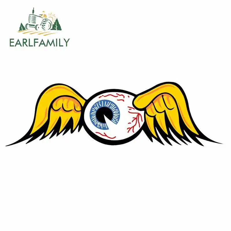 EARLFAMILY 13 см x 5 1 Летающий глазный шар фон Голландский стиль нхра перетащите гонку