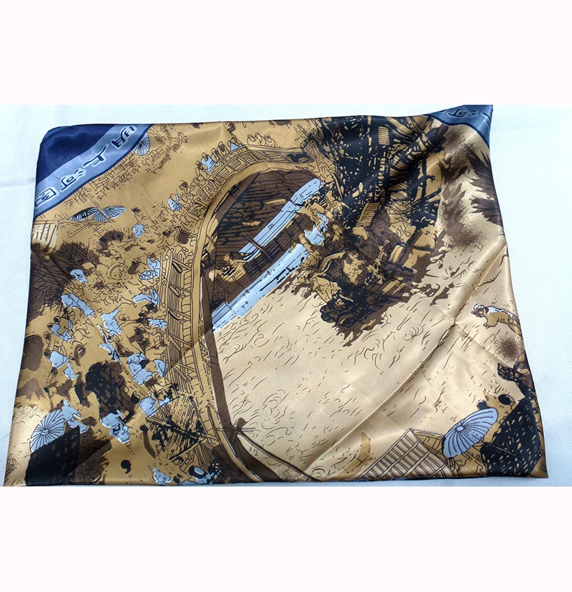 

Бандана, повязка на голову с принтом на заказ из 100% полиэстера, атласа, бандана, повязка на руку, платок (Кол-во: 200 шт.)