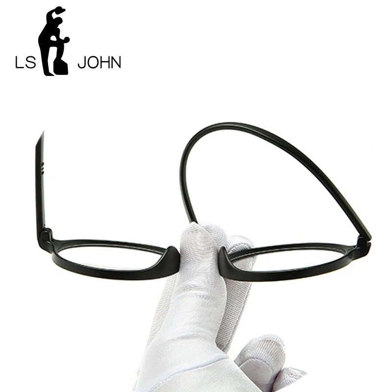 Мужские и женские очки для чтения LS JOHN Ультрамодный ретро светильник TR90