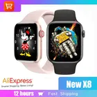 Новинка X8 Смарт-часы Серия 7 1,44 дюйма Bluetooth монитор сердечного ритма Blodd давление спортивные водонепроницаемые мужские женские Смарт-часы pk iwo 13