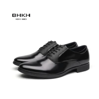 bhkh 2022 man formal dress shoes spring autumn lace up men wedding shoes smart business office work for men shoes