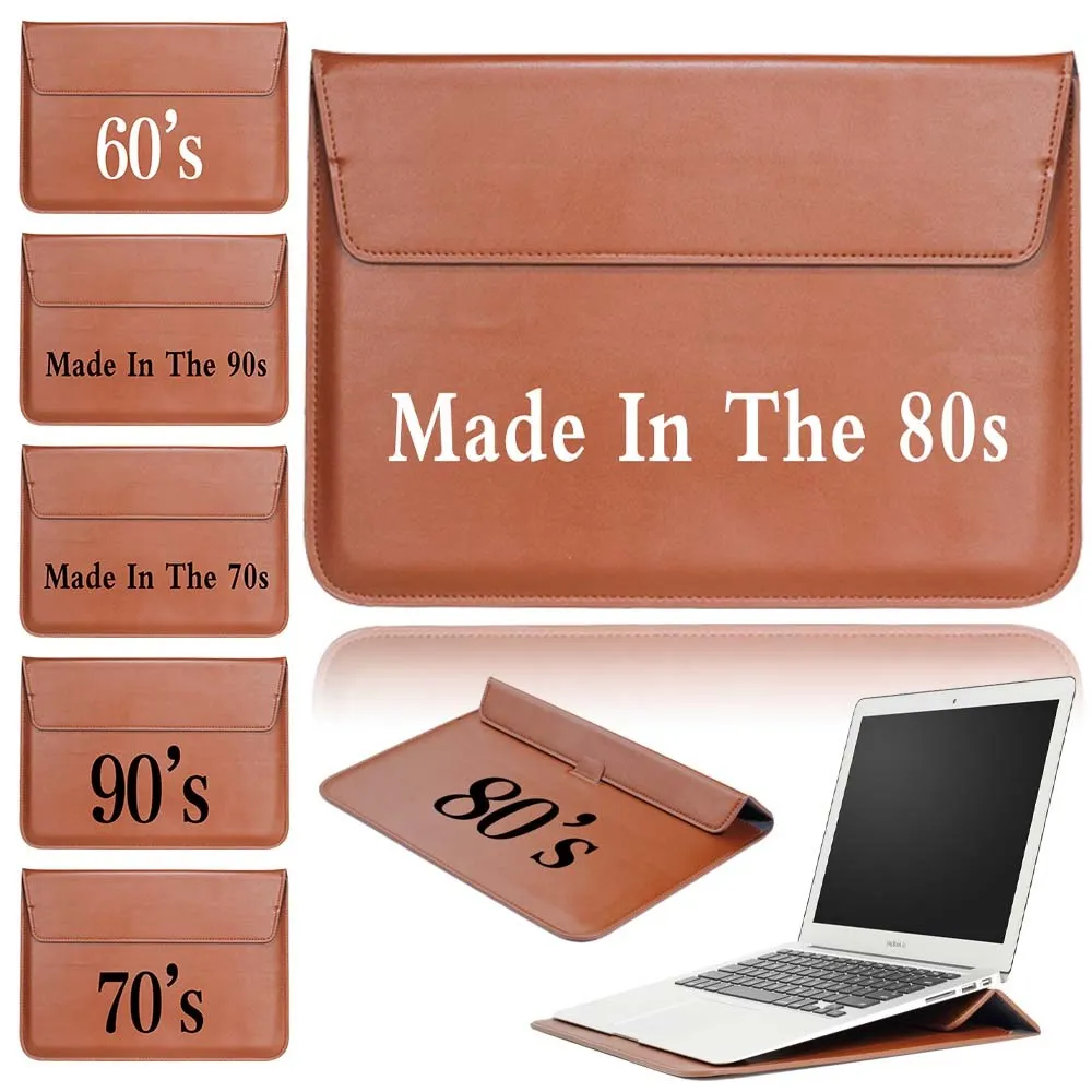 

Laptop Bag Case for Huawei ACER ASUS Dell 11 12 13.3 14 15.6 Inch PU Leather Notebook Sleeve for MacBook Pro 13 A2338 Pro 15