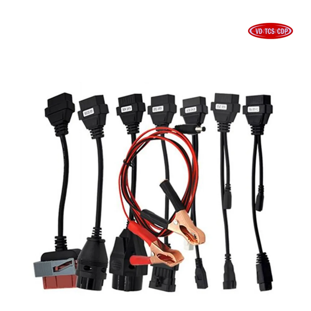 10 компл./лот 8 шт. в наборе OBD2 кабели для VD DS150E CDP Pro легковые автомобили кабель multidaig