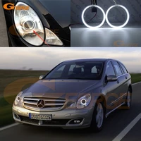 for mercedes benz r class w251 2006 2009 pre facelift excellent ultra bright ccfl angel eyes halo rings kit car accessories