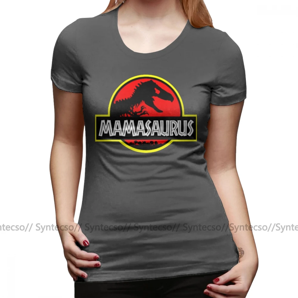 Mamasaurus футболка Rex подарок на день матери забавная с принтом круглым