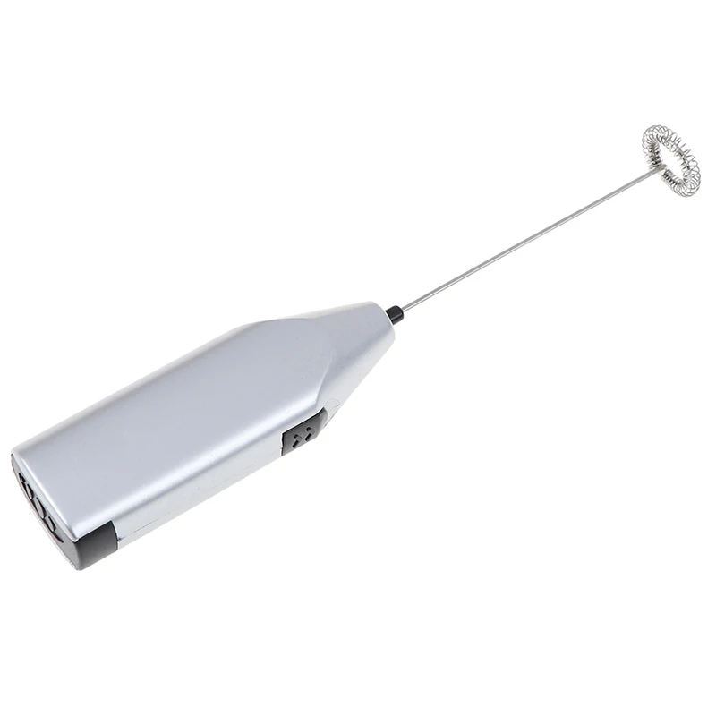 

Handhold Milk Frother Battery Operated Foam Maker Electric Egg Beater With Stainless Steel Whisk for Cappuccino/Coffee Chocolate