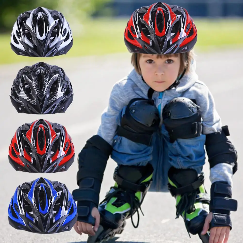 

Motorcycle Bicycle Helmet Adjustable Breathable Riding Skating Helmet Multifunctional Sports Head Protector For Children