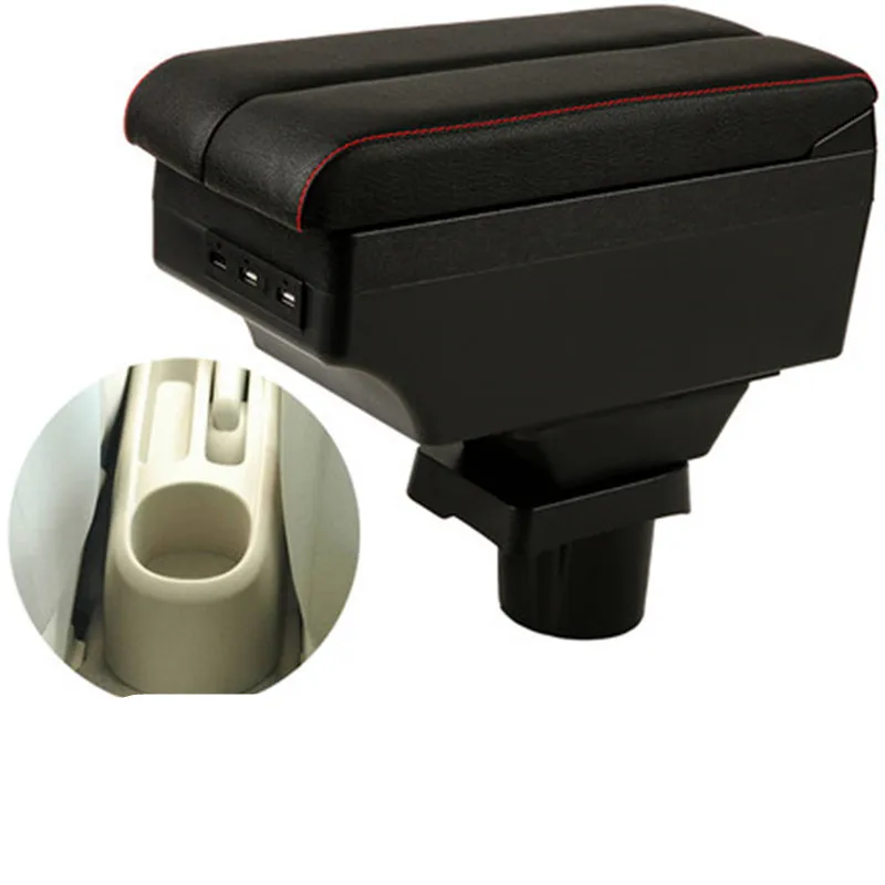 Двухслойная коробка для хранения центральной консоли Toyota Yaris L Sedan Vios 2002-2008