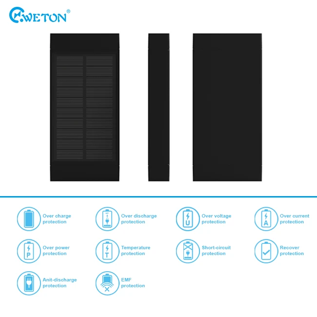 

QC Solar power bank 16000mah for xiaomi