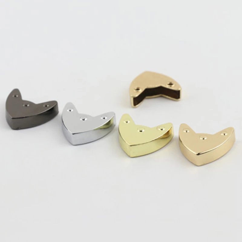 

Meetee 10/20Pcs ID20mm Metal Tail Clip Stopper Screws Buckles Zipper End Hook Bag Edging Corner Shoe Buckle Cord Lock Accessory