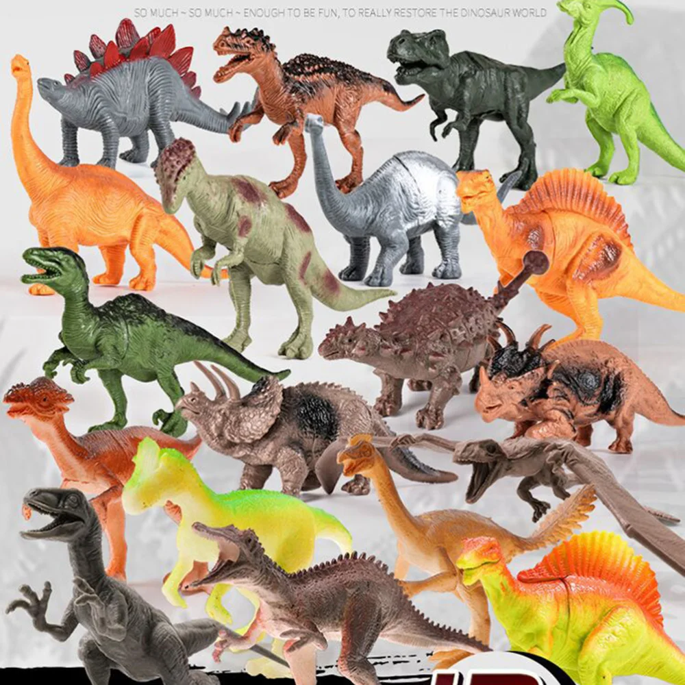 

44 шт., детские игрушки-яйца, тираннозавр