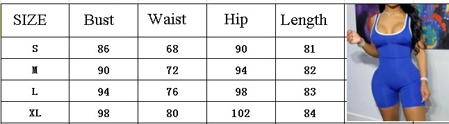 

2020 Casual Sporty Active Wear Backless Playsuit Sexy Push Up Strap Rompers Womens Jumpsuit Workout Fitness Biker Playsuits