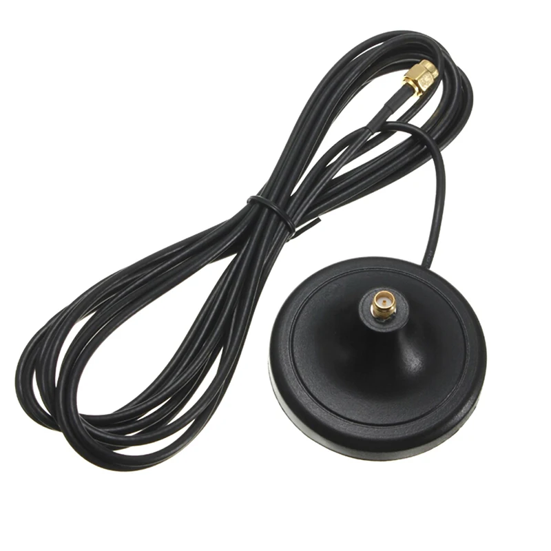 

Antenna Pure Cupper SMA Male to Female WiFi Antenna Extension 3M Cable Magnetic Base for Router Wireless Network Card